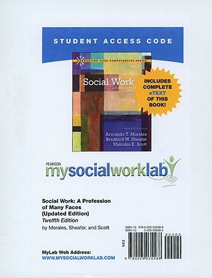 Social Work A Profession of Many Faces 12th 2012 9780205035588 Front Cover