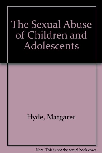 Sexual Abuse of Children and Adolescents N/A 9780761300588 Front Cover
