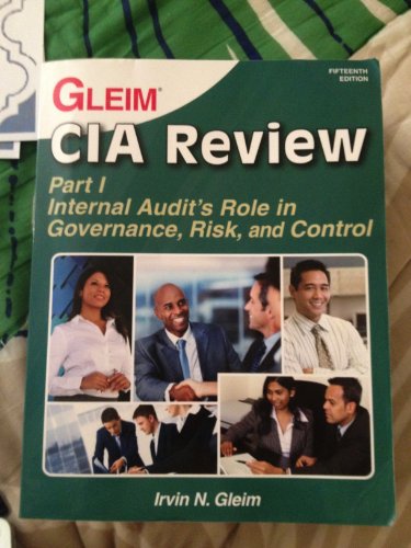 CIA Review: Internal Audit Role in Governance, Risk, And Control  2009 9781581947588 Front Cover