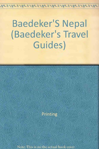 Baedeker's Nepal  1996 9780028604589 Front Cover