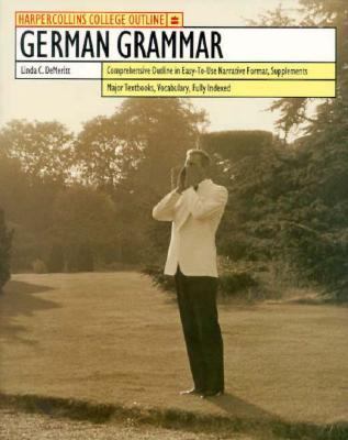 German Grammar N/A 9780064671590 Front Cover