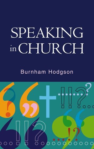 Speaking In Church  2004 9780281056590 Front Cover