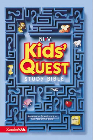 NIRV Kids' Quest Study Bible   1998 9780310925590 Front Cover