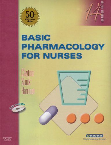 Basic Pharmacology for Nurses  14th 2007 (Revised) 9780323035590 Front Cover