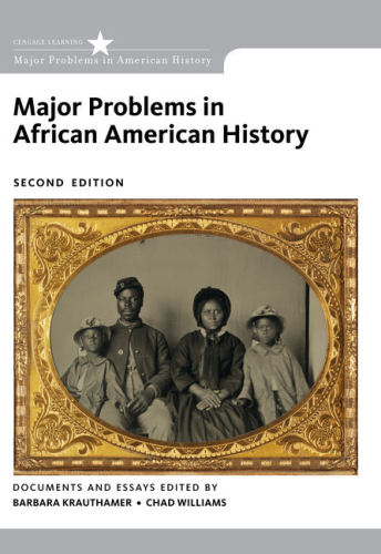 Cover art for Major Problems in African American History, 2nd Edition