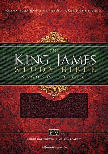 King James Study Bible  2nd 2013 (Large Type) 9781401679590 Front Cover