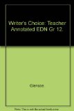 Writer's Choice Grammar Workbook 1996 : Grade 12 N/A 9780026351591 Front Cover