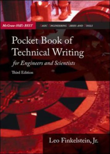 Technical Writing for Engineers &amp; Scientists  3rd 2008 (Revised) 9780073191591 Front Cover
