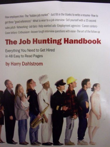 Job Hunting Handbook  2012nd 2012 9780940712591 Front Cover
