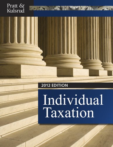 Individual Taxation 2012 (with CPA Excel Printed Access Card)  6th 2012 9781111825591 Front Cover