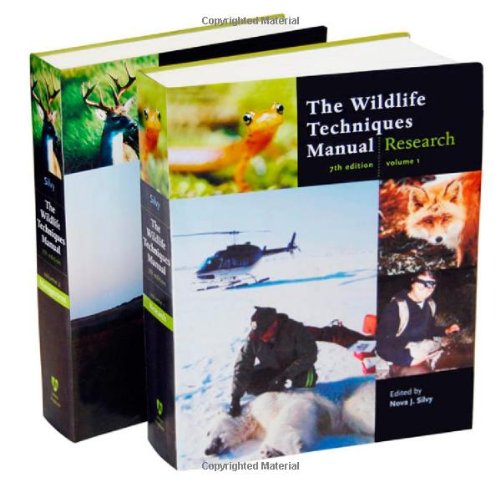Wildlife Techniques Manual Research; Management 7th 2012 9781421401591 Front Cover
