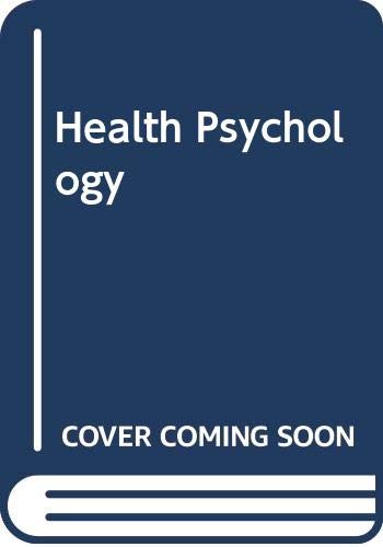 Health Psychology  3rd 1995 9780070632592 Front Cover