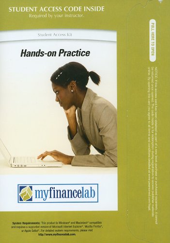 MyFinanceLab with Pearson eText Student Access Code Card for Principles of Managerial Finance  13th 2011 9780132747592 Front Cover