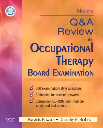 Mosby's Q and a Review for the Occupational Therapy Board Examination   2007 9780323044592 Front Cover