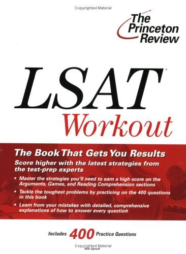 LSAT Workout  N/A 9780375764592 Front Cover