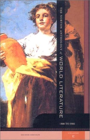 Norton Anthology of World Literature 1800-1900 2nd 2001 9780393977592 Front Cover