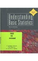 Understanding Basic Statistics Highschool Version 3rd 2004 (Brief Edition) 9780618333592 Front Cover