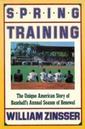 Spring Training   1989 9780060160593 Front Cover