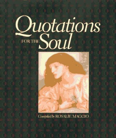 Quotations for the Soul   1998 9780137691593 Front Cover