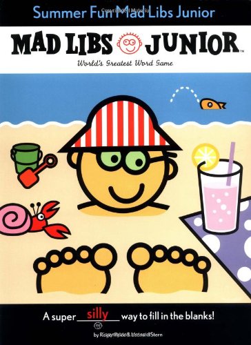 Summer Fun Mad Libs Junior World's Greatest Word Game N/A 9780843107593 Front Cover