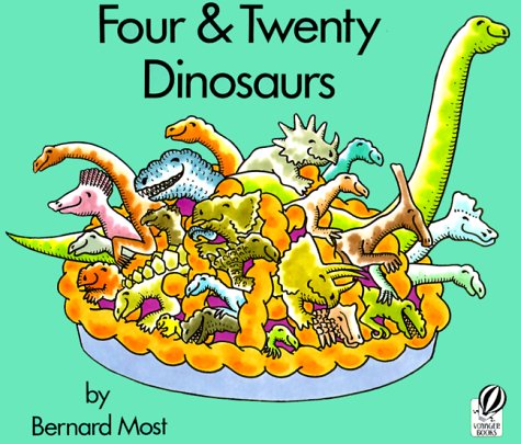 Four and Twenty Dinosaurs   1990 9780152019594 Front Cover