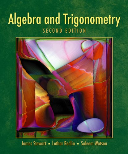 Algebra and Trigonometry  2nd 2007 9780495013594 Front Cover