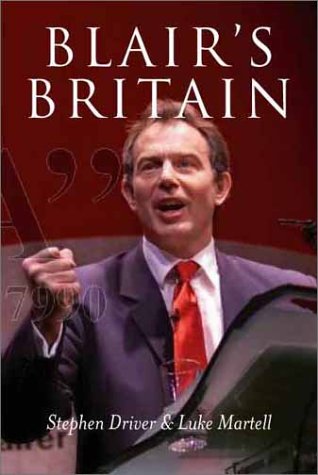Blair's Britain   2002 9780745624594 Front Cover