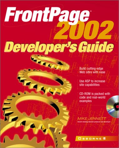 FrontPage 2002 Deverloper's Guide 2nd 2001 9780072132595 Front Cover