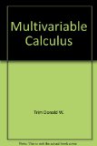 Multivariable Calculus  N/A 9780130159595 Front Cover
