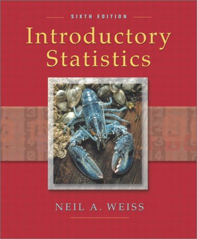 Introductory Statistics  6th 2002 9780201710595 Front Cover