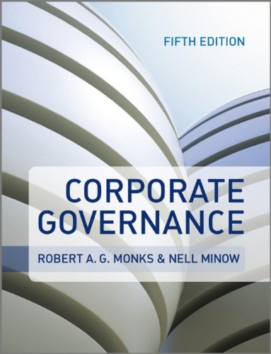 Corporate Governance  5th 2011 9780470972595 Front Cover