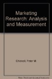 Marketing Research : Analysis and Measurement 2nd 9780070845596 Front Cover