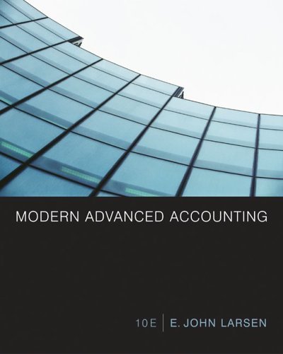 Modern Advanced Accounting  10th 2006 (Revised) 9780073211596 Front Cover