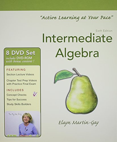Intermediate Algebra:   2012 9780321785596 Front Cover