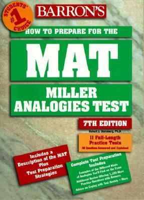 How to Prepare for the MAT-Miller Analogies Test 7th (Revised) 9780764104596 Front Cover