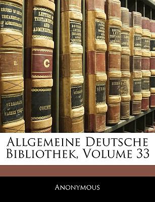 Allgemeine Deutsche Bibliothek N/A 9781143667596 Front Cover