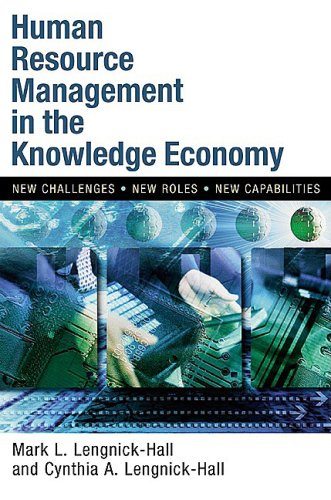 Human Resource Management in the Knowledge Economy New Challenges, New Roles, New Capabilities  2002 9781576751596 Front Cover
