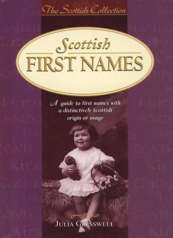Scottish First Names  1999 9780004722597 Front Cover