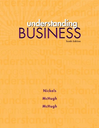 Understanding Business  10th 2013 9780073524597 Front Cover