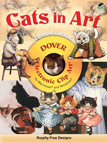 Cats in Art CD-ROM and Book   2011 9780486991597 Front Cover