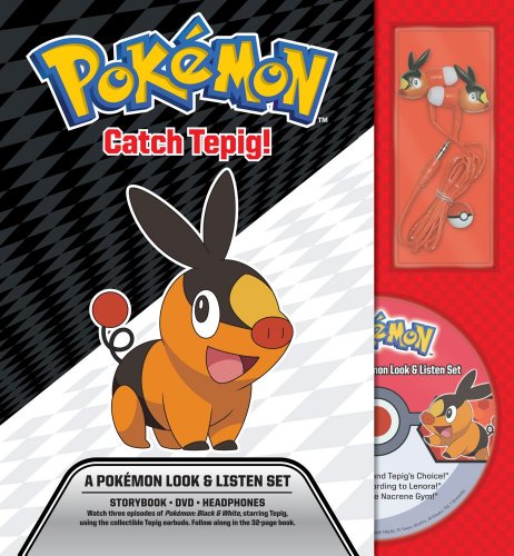 Catch Tepig! a Pokï¿½mon Look and Listen Set  N/A 9781604381597 Front Cover