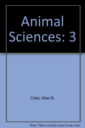 Animal Sciences   2001 9780028655598 Front Cover
