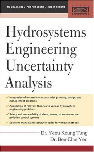 Hydrosystems Engineering Uncertainty Analysis   2005 9780071451598 Front Cover