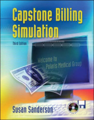 Capstone Billing Simulation with Student Data Disks 3rd 2005 9780073022598 Front Cover
