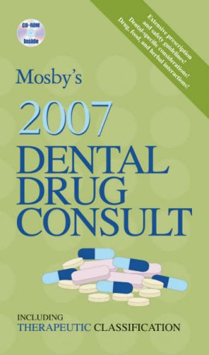 Mosby's 2007 Dental Drug Consult   2007 9780323039598 Front Cover