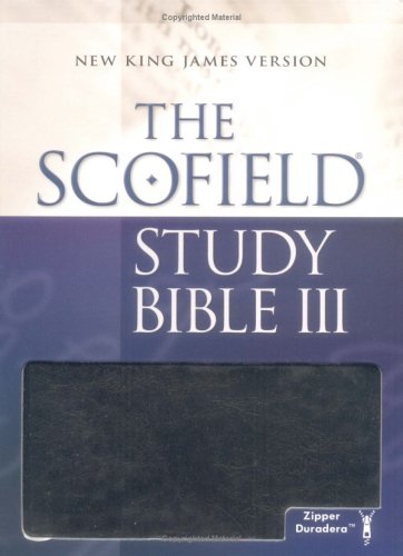 Scofieldï¿½ Study Bible III, NKJV  N/A 9780195275599 Front Cover