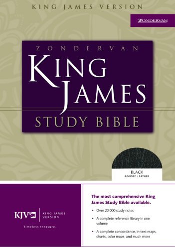 Zondervan King James Study Bible   2002 (Revised) 9780310919599 Front Cover