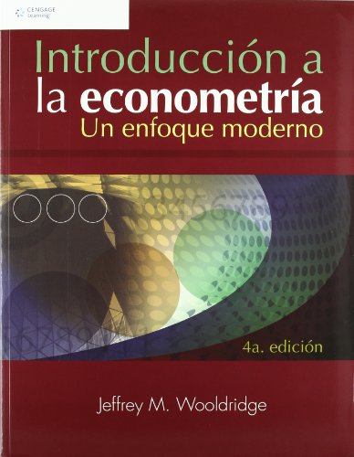 Introduccion a la econometria/ Introductory Econometrics: A Modern Approach:   2009 9789708300599 Front Cover