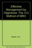 Effective Management by Objectives The 3-D Method of MBO N/A 9780070513600 Front Cover