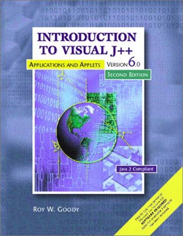 Introduction to Visual J++, Version 6.0  2nd 2003 9780130482600 Front Cover